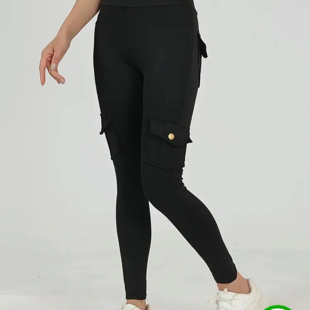 Women's High Waist With Pocket Leggings, Stretchy, and quick Dry - Picture 7 of 8